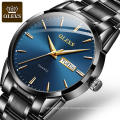 Men WristWatch OLEVS Brand Luxury Men Business Watch Water Resistant Feature Stainless Steel Quartz Watch Made In China Watch